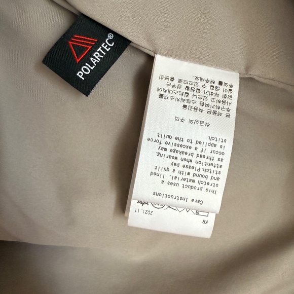 Snow Peak Polartec Quilted Vest Mens L Gray Japan Outdoor Techwear‎ - Picture 6 of 7